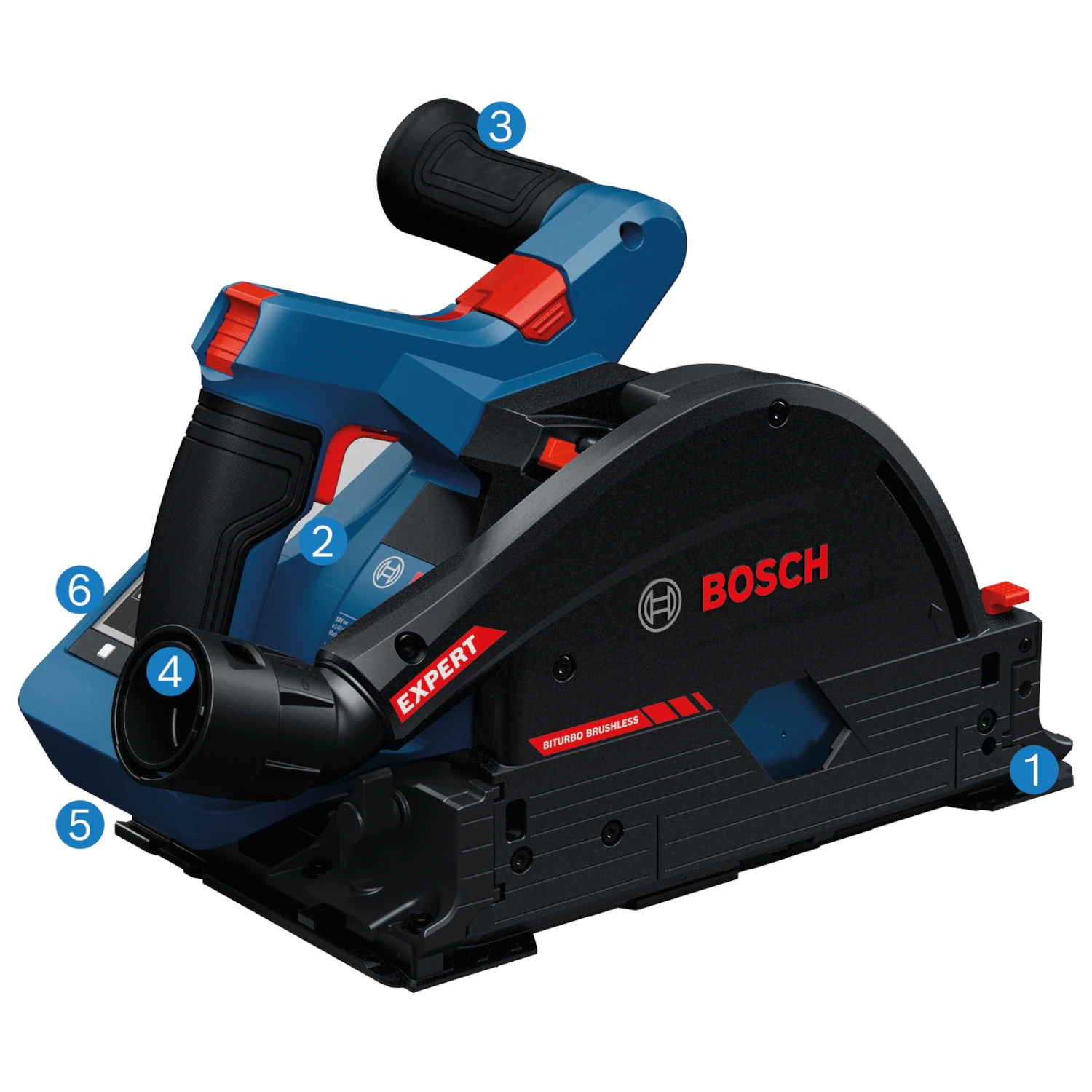 zalety zagłębiarki 18V Bosch EXPERT EXKT18V-52G
