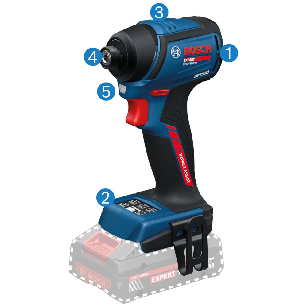BOSCH EXPERT EXDR18V-230