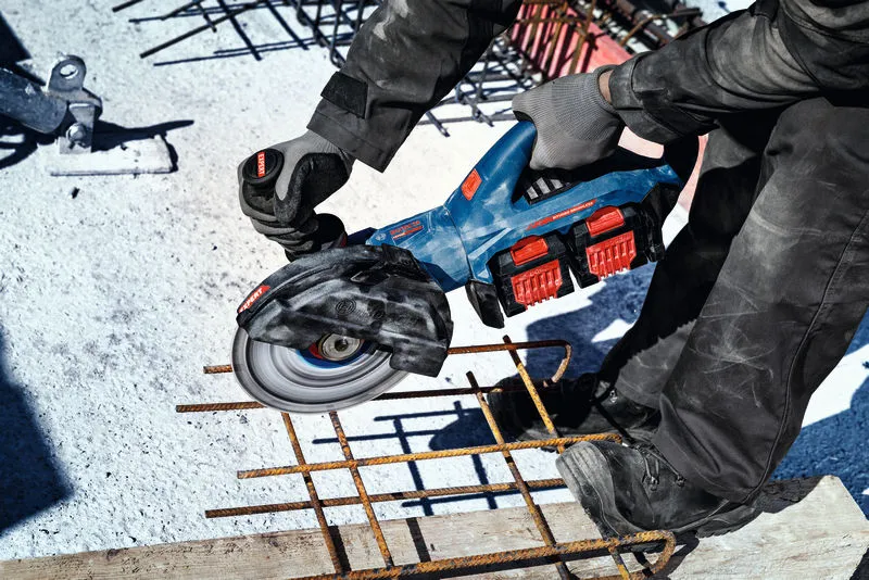 zastosowanie szlifierki kątowej Bosch EXPERT EXWS18V2-230P