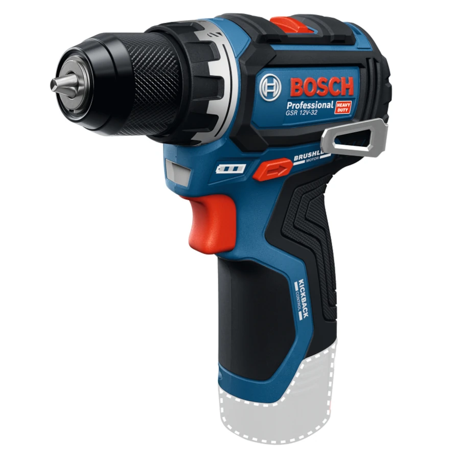 Wkrętarka 12V 32Nm KickBack Control BOSCH GSR 12V-32