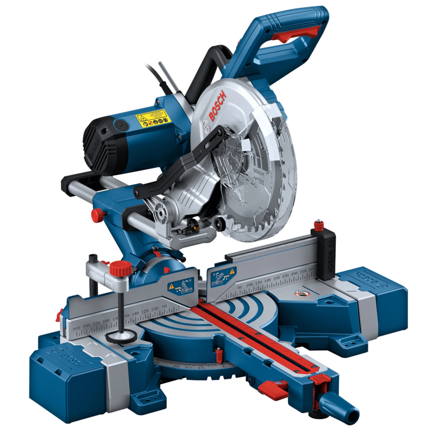 Ukośnica z posuwem 254mm 1800W Bosch GCM 254 D