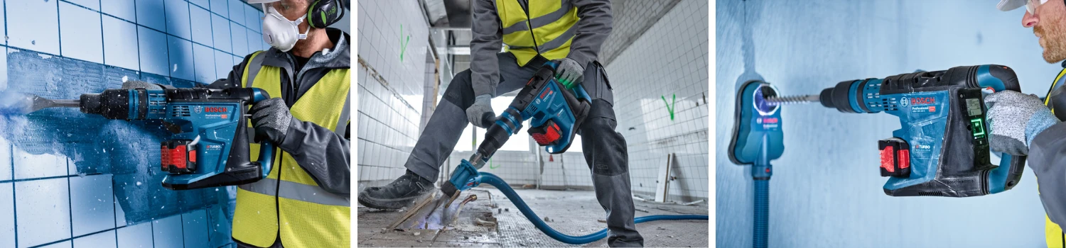 BOSCH GBH 18V-40 C Młot udarowo-obrotowy SDS max 18V 9J