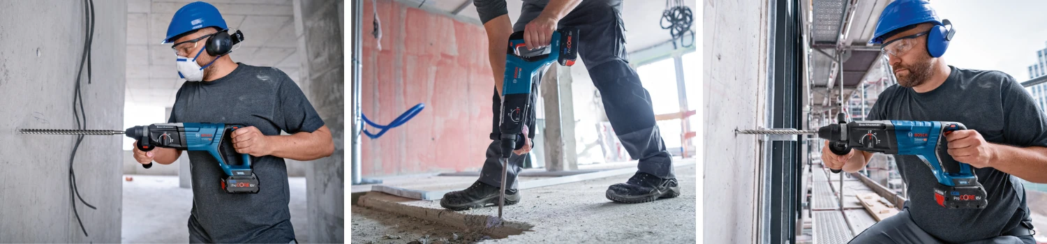 BOSCH GBH 18V-28 DC Młot udarowo-obrotowy SDS plus 18V 3.4J