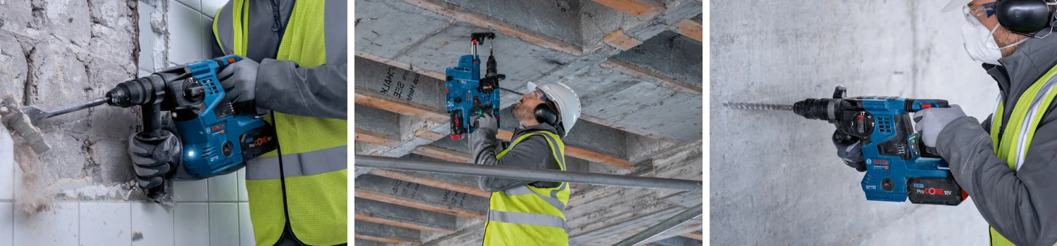 BOSCH GBH 18V-28 CF Młot udarowo-obrotowy SDS plus 18V 3.3J