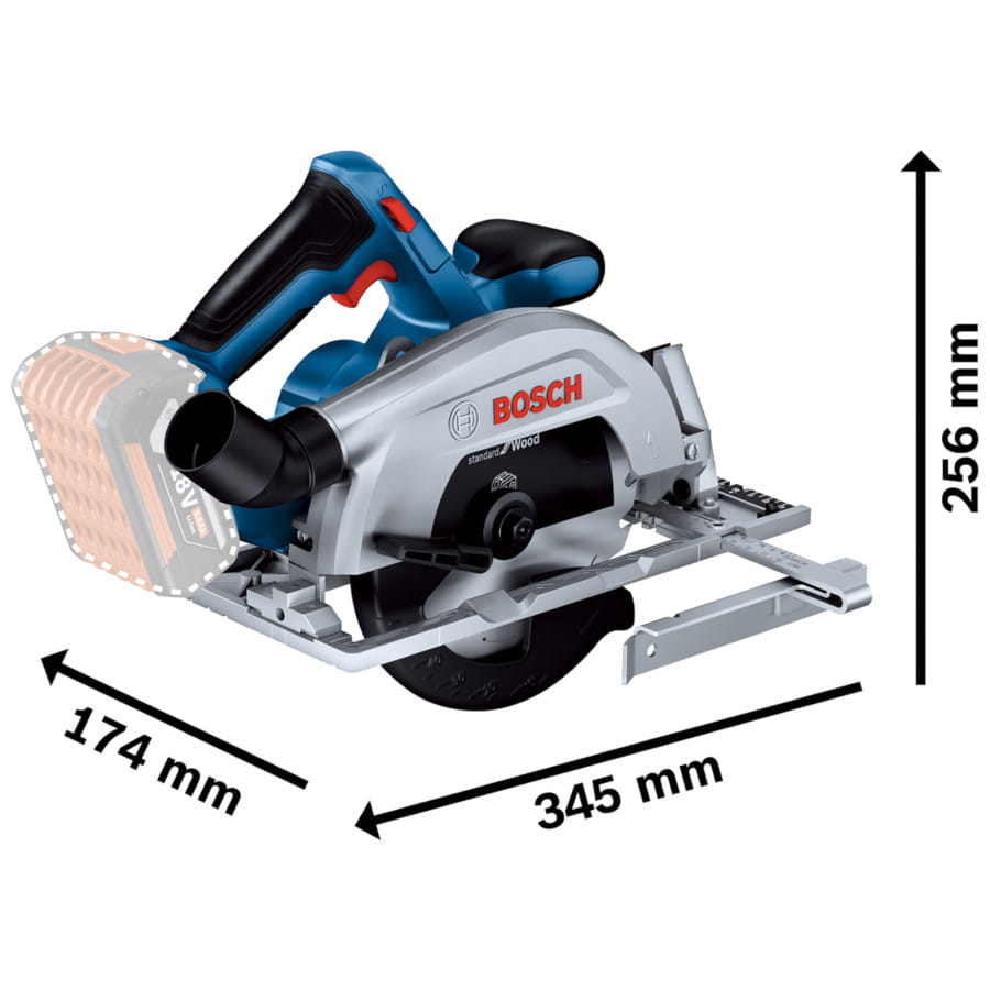 BOSCH GKS 185-LI