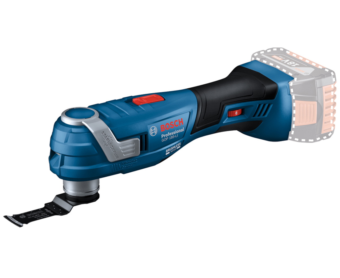 BOSCH Narzędzie wielofunkcyjne 18V akumulatorowe GOP 185-LI