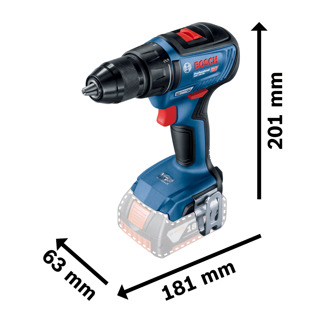  Wiertarko wkrętarka bezszczotkowa 18V Bosch GSR 18V-50 body