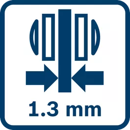 Grubość członu napędowego 1,3 mm