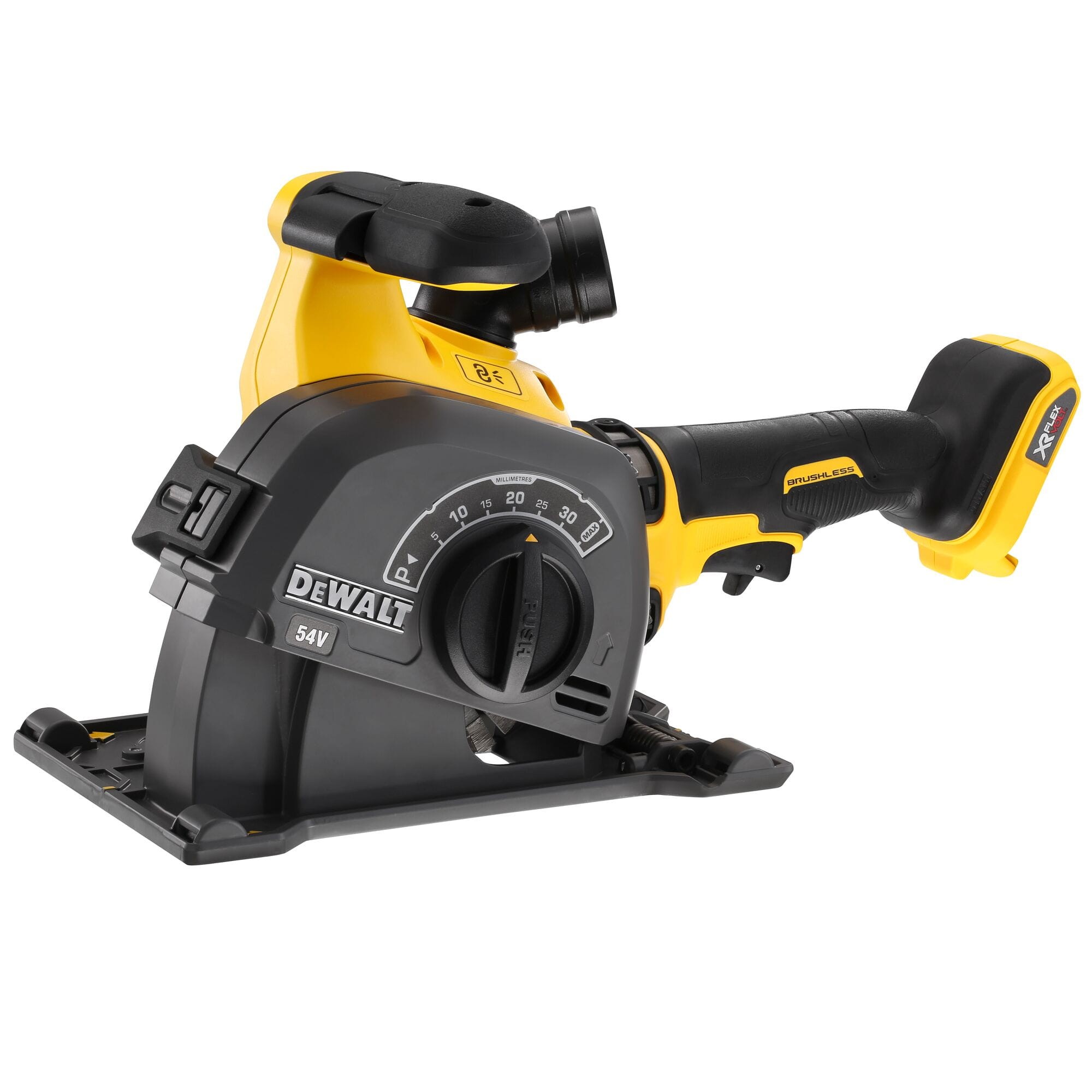 Bruzdownica akumulatorowa FlexVolt 54V DeWALT DCG200NT