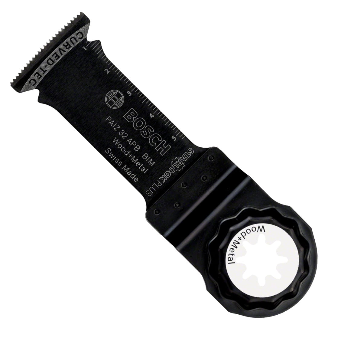 Brzeszczot BIM do cięcia wgłębnego Starlock Plus PAIZ 32 APB, Wood + Metal, Curved-Tec