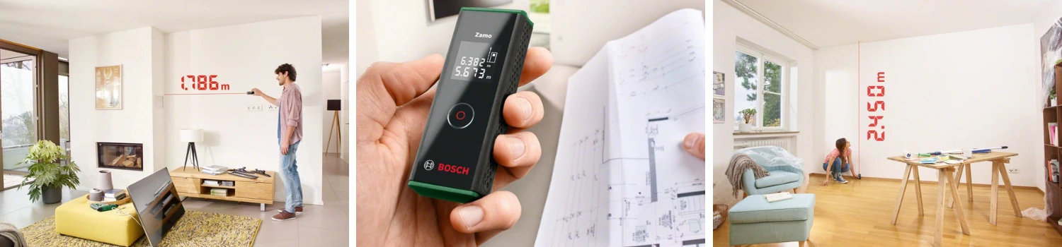 Cyfrowy dalmierz laserowy BOSCH Zamo