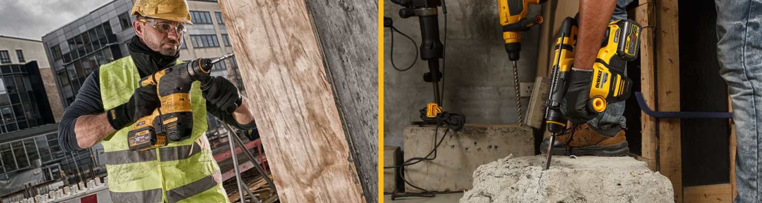 DEWALT DCH333 Młotowiertarka akumulatorowa SDS Plus FlexVolt 54V