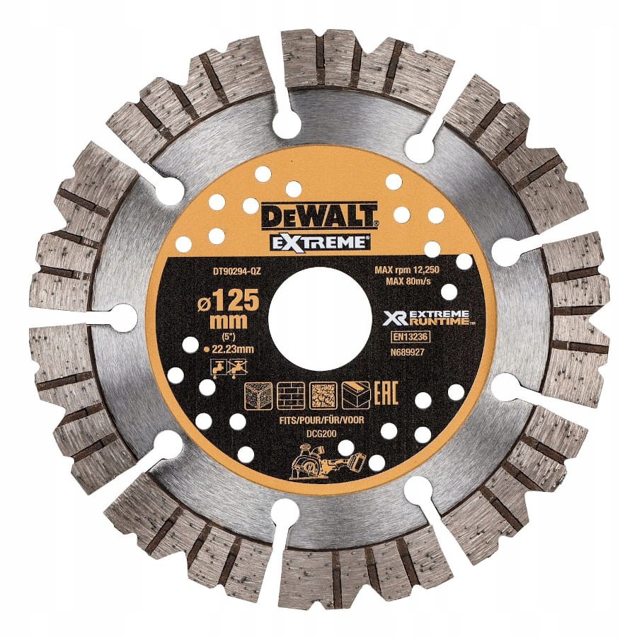 DEWALT DT90294  Tarcza diamentowa do kamienia 125mm