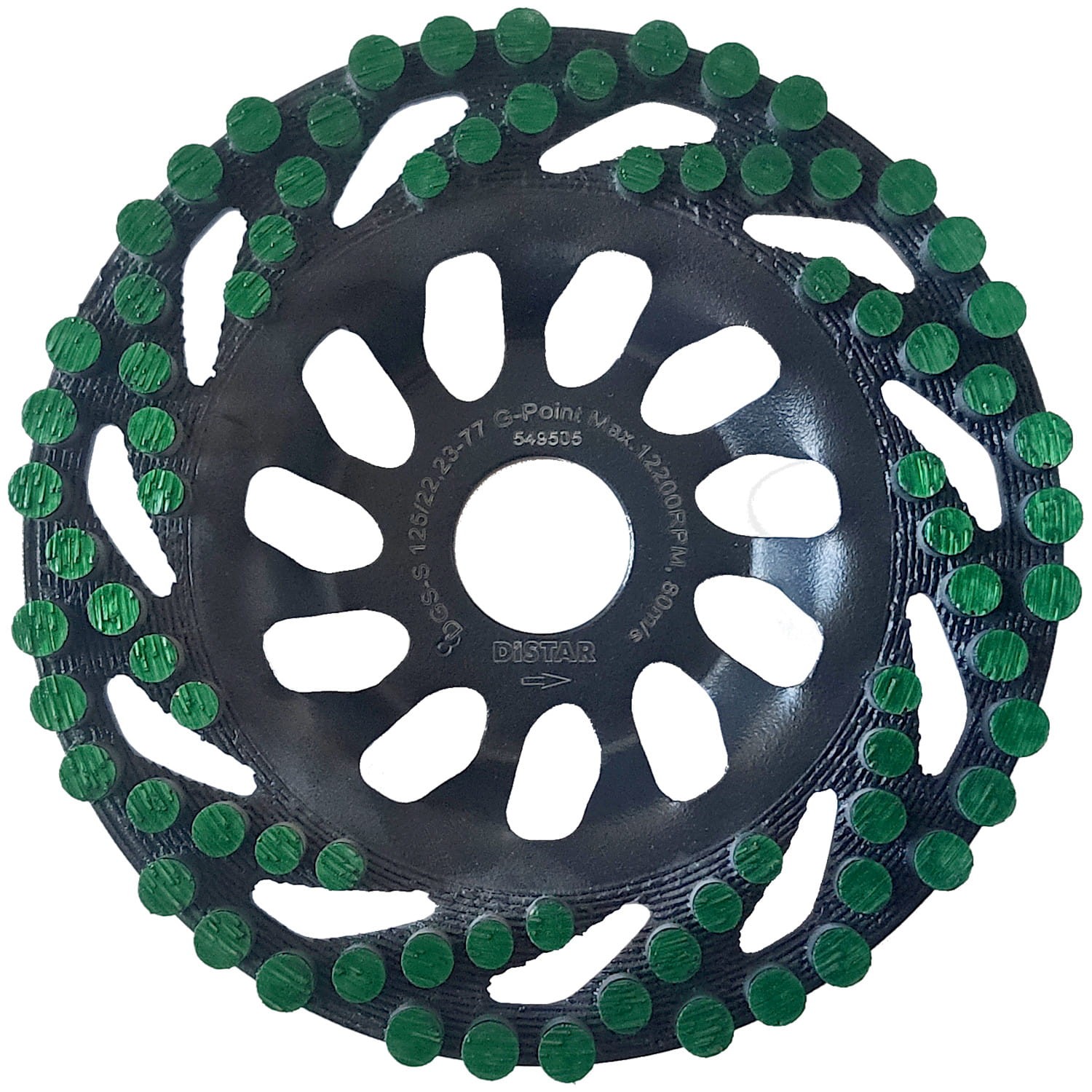 DISTAR Tarcza garnkowa diamentowa 125mm DGS-S Green Point 