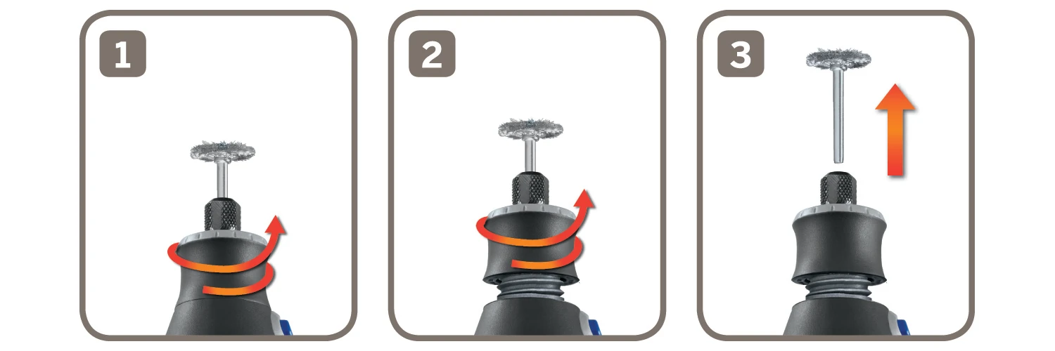 Mocowanie EZ Twist w multinarzędziach Dremel