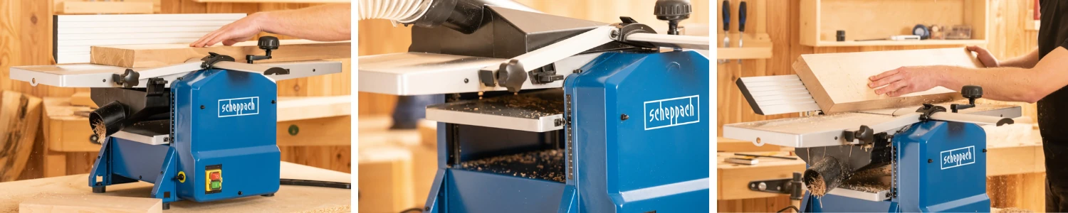 Heblarko-grubościówka 1500W Scheppach HMS1070