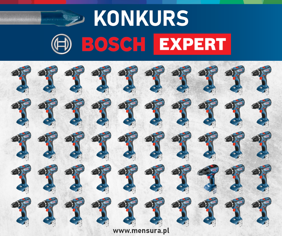 Konkurs z Bosch Expert „Odnajdź wkrętarkę”