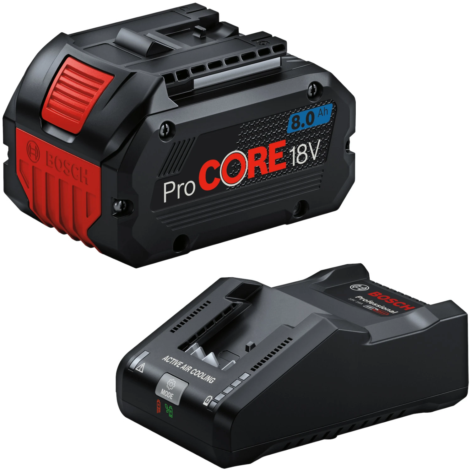 BOSCH Akumulator Li-Ion ProCORE 18V 8.0Ah + Ładowarka 16A GAL 18V-160