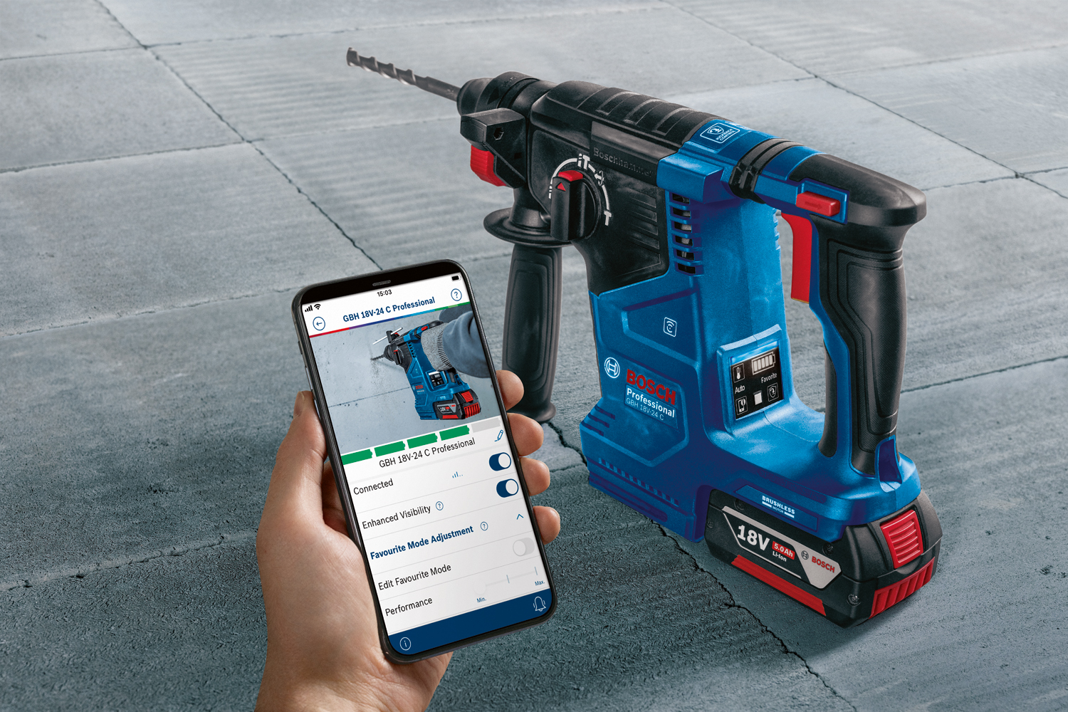 BOSCH GBH 18V-24 C