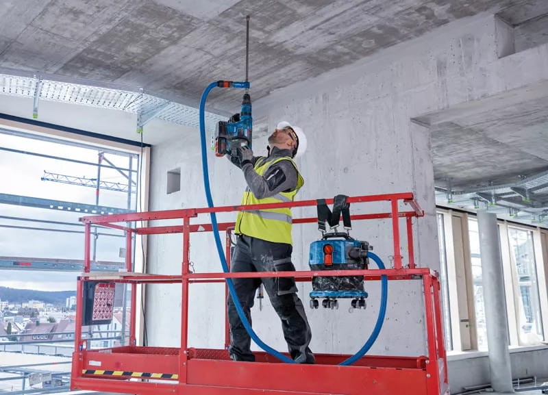 Odkurzacz Przemysłowy GAS 18V-12 MC Akumulatorowy 18V + akcesoria BOSCH 06019K2000 