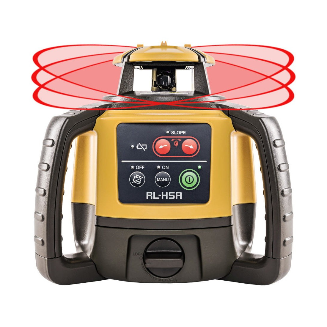Niwelator rotacyjny laserowy 800m IP66 czujnik Topcon RL-H5A akcesoria