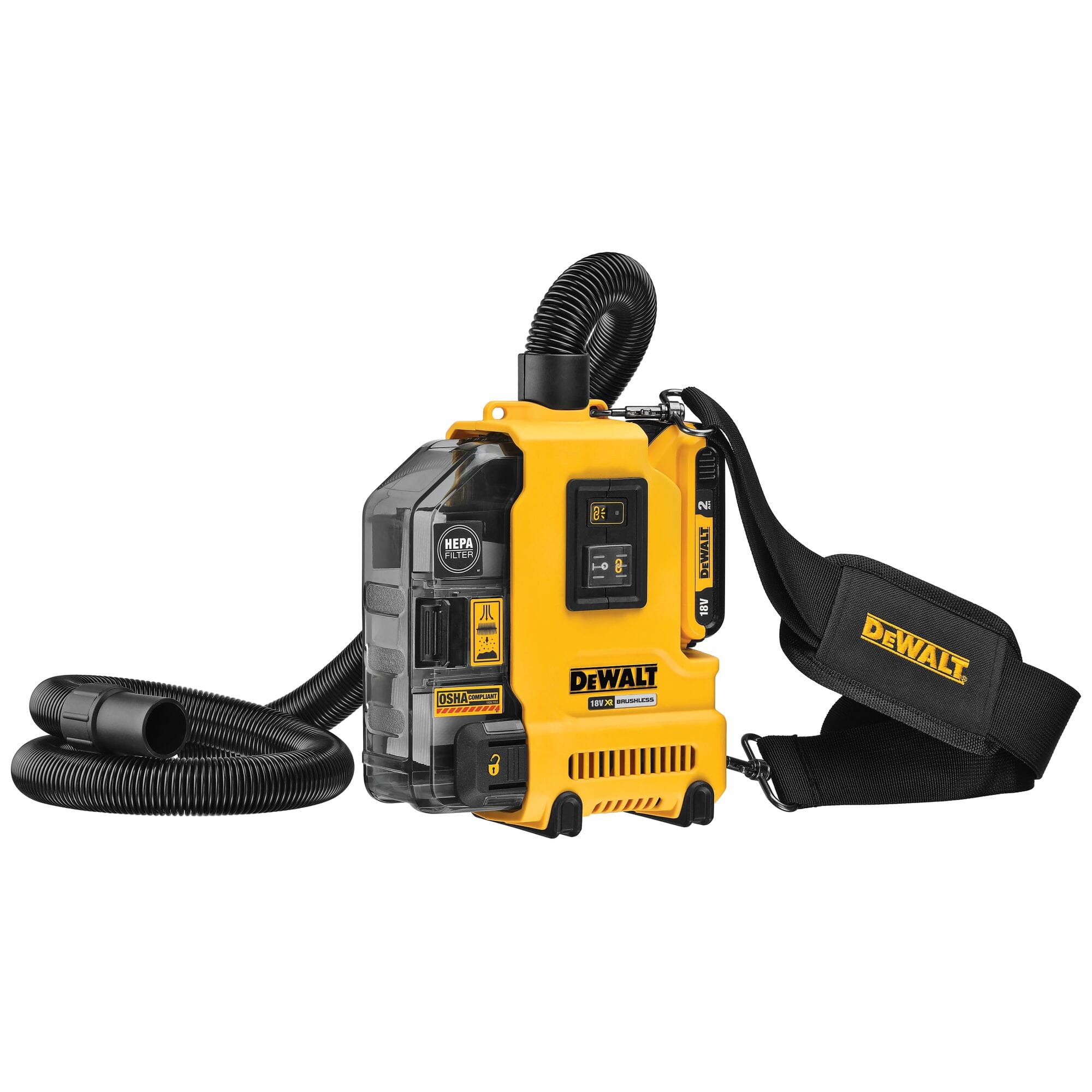 Uniwersalny odsysacz pyłu 18V XR do młotowiertarek SDS-PLUS DeWALT DWH161N
