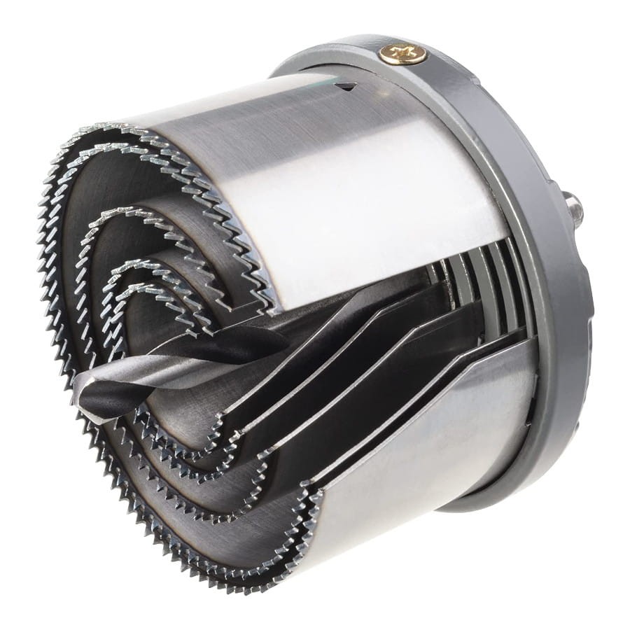 WOLFCRAFT 2220000 Otwornica uniwersalna Ø 28, 35, 50, 68, 74 mm