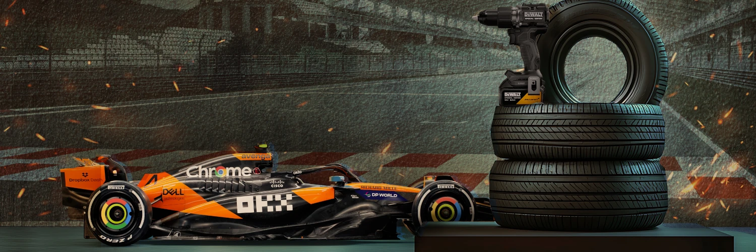 Promocja „Wskocz na tor Silverstone z DEWALT” - nagrody