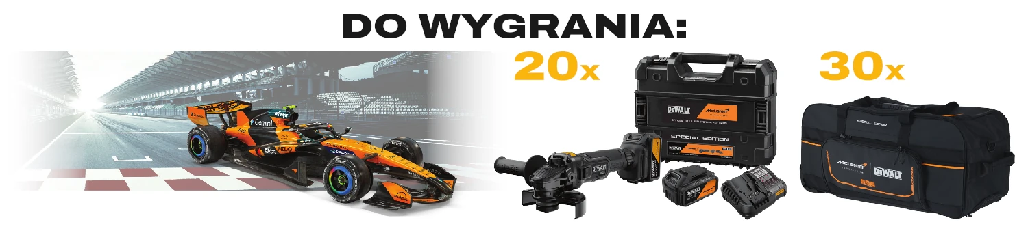 Promocja „Wskocz na tor Silverstone z DEWALT” - nagrody