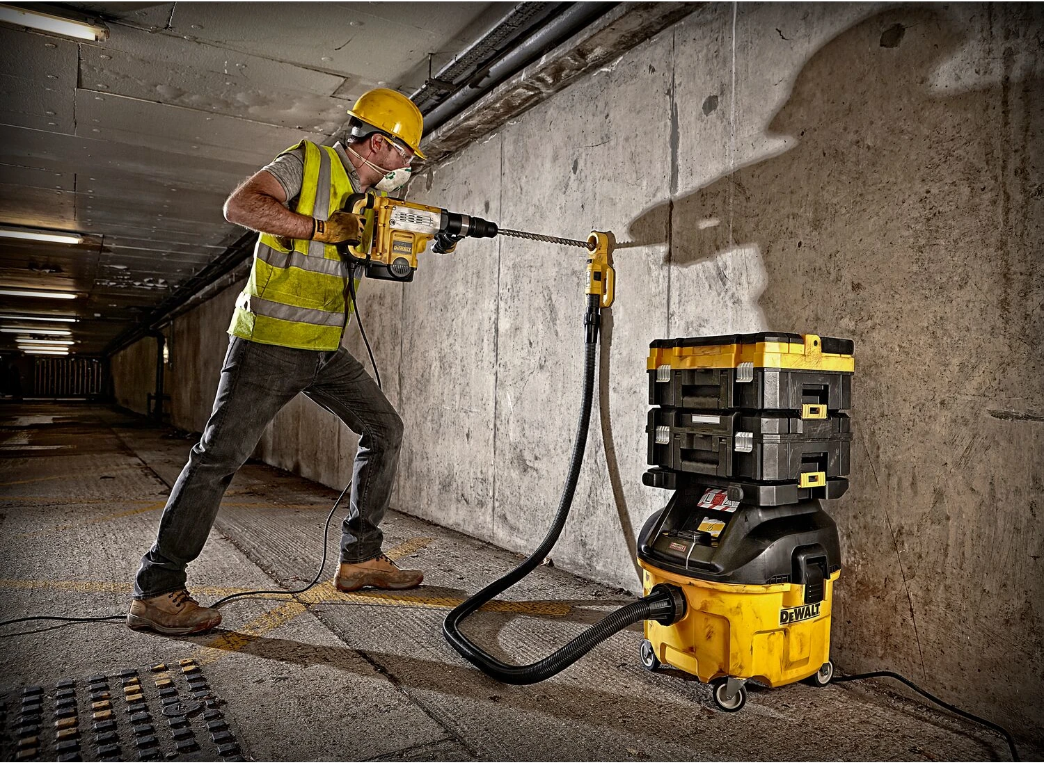 System odsysania pyłu DeWalt