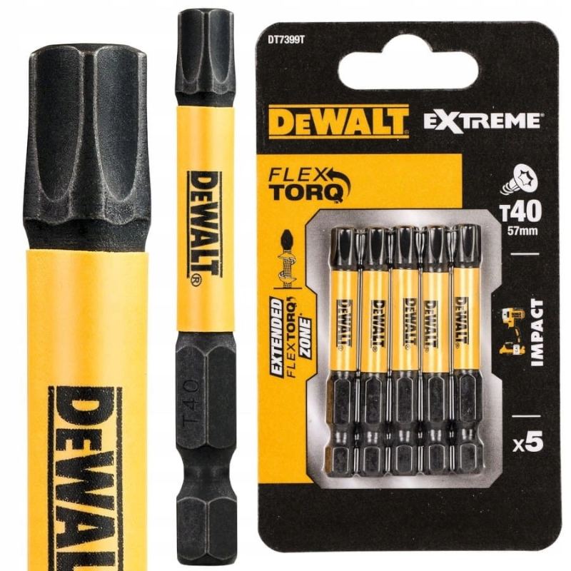 Bity udarowe DEWALT DT7399T
