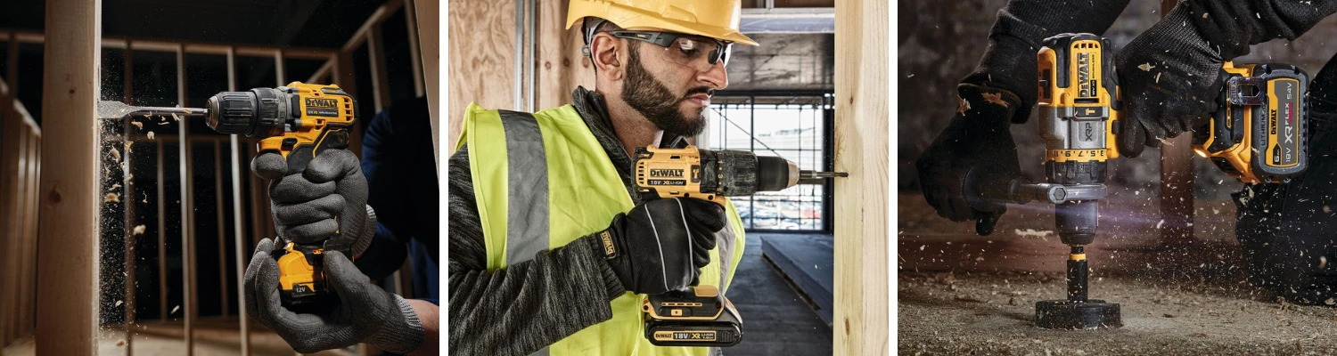 Wkrętarki akumulatorowe DEWALT