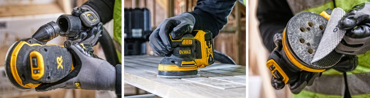 Szlifierki mimośrodowe akumulatorowe akumulatorowe DEWALT