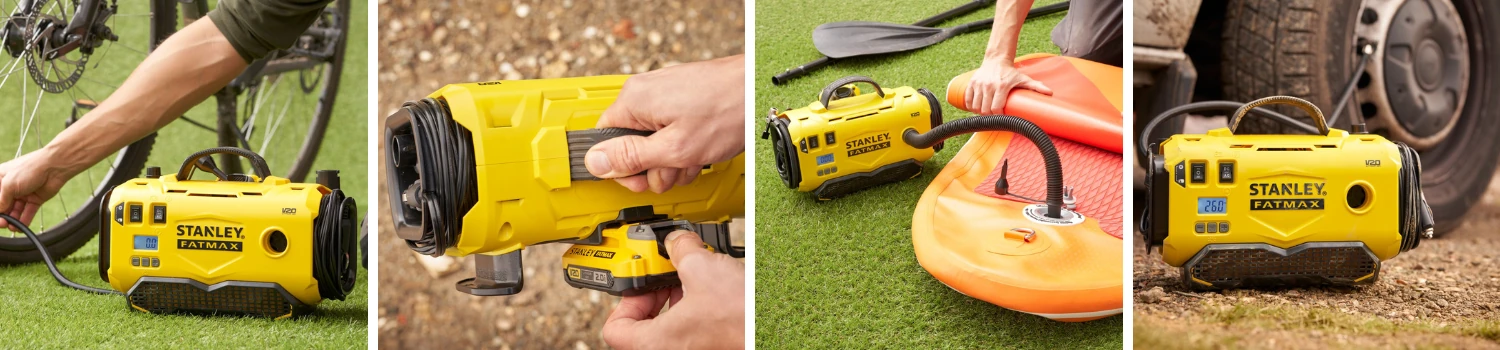 STANLEY SFMCE520B Kompresor akumulatorowy 18V seria V20