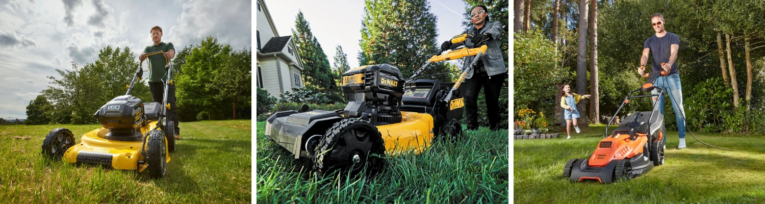 Kosiarki akumulatorowe DeWALT, Stanley, Black Decker, Bosch
