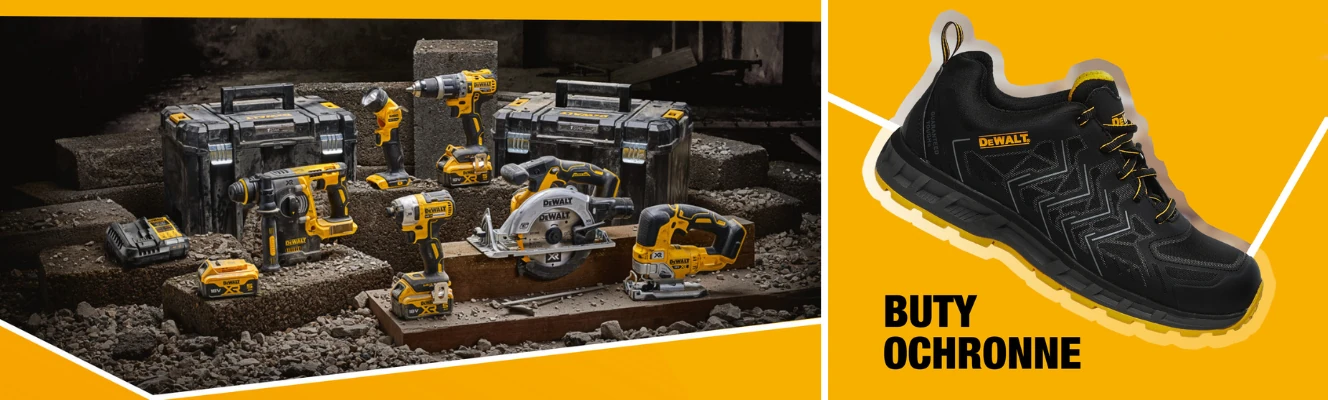 Promocja DEWALT z butami 
