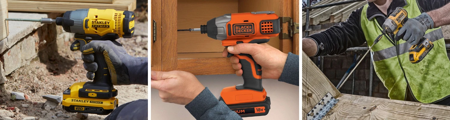 Zakrętarki udarowe akumulatorowe Stanley