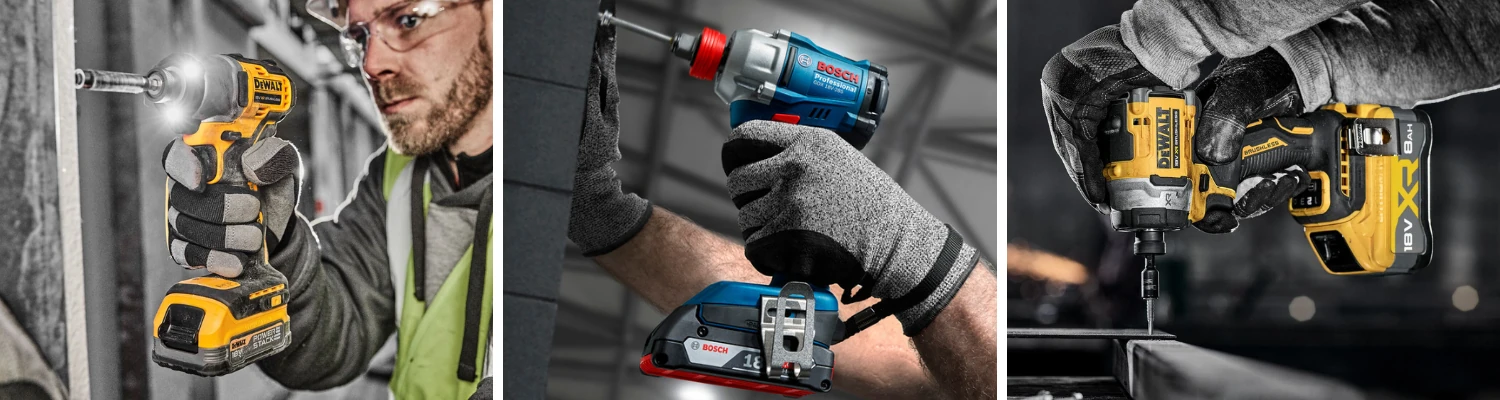 Zakrętarki udarowe DeWALT