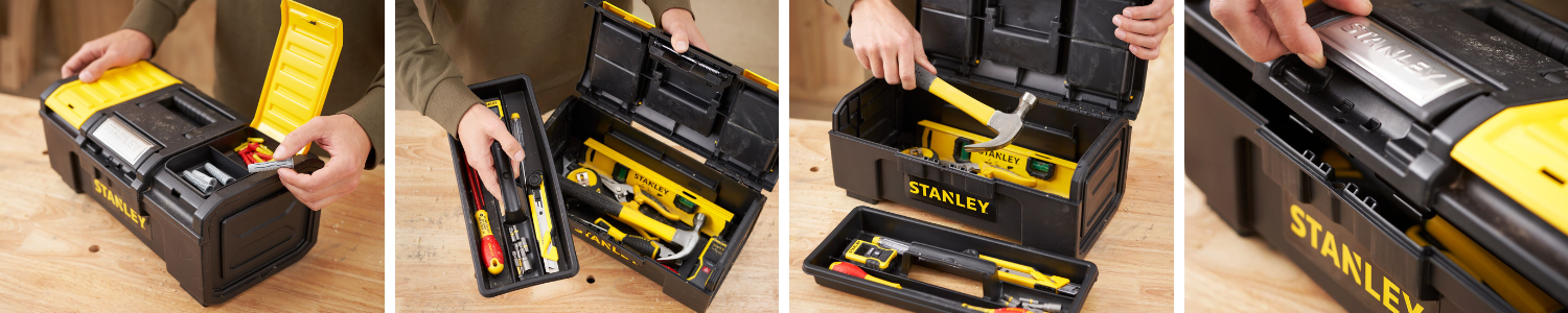 STANLEY 1-79-216 Skrzynia narzędziowa z organizerem 16"