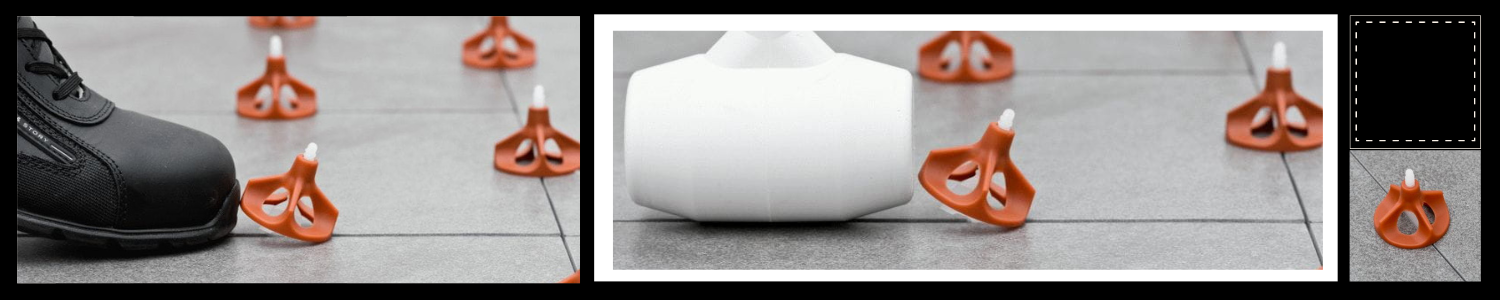 System poziomowania płytek śrubowy Raimondi Rubi