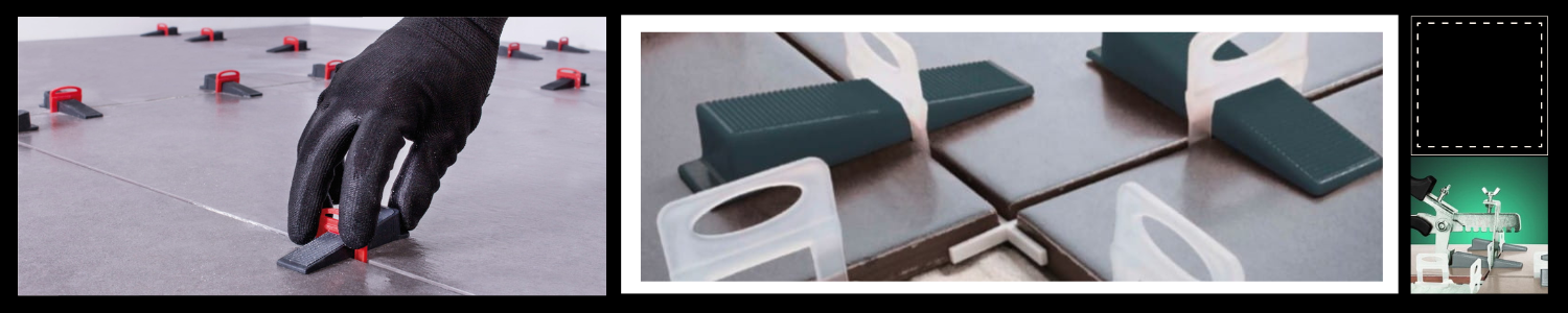 System poziomowania płytek klinowy Raimondi Rubi