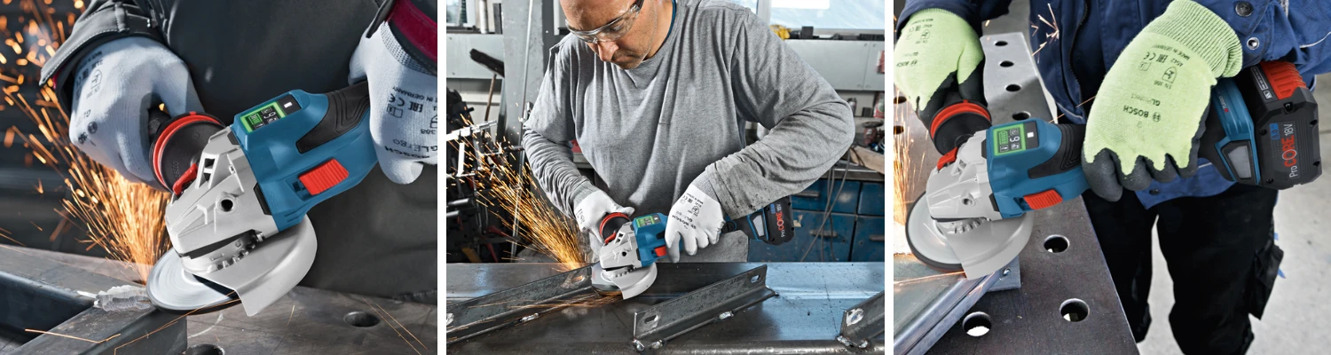 BOSCH GWS 18V-15 SC Szlifierka kątowa BITURBO 18V 125mm