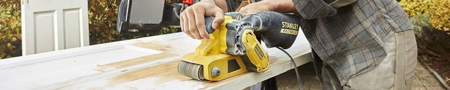 STANLEY FMEW204K Szlifierka taśmowa sieciowa 1010W