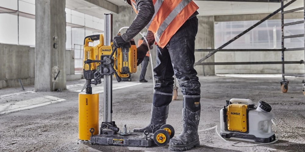Zastosowanie Wiertnicy DeWALT DCD150