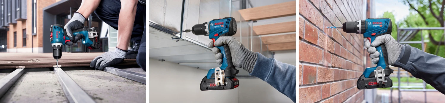 Zastosowanie wiertarko-wkrętarki akumulatorowej Bosch