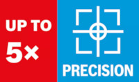 Bosch - Up To 5x Precision