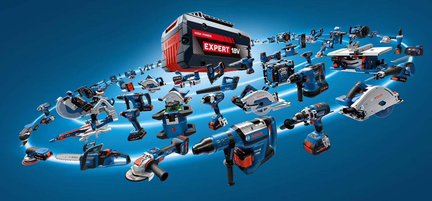 Nie tylko narzędzia - prawdziwi bohaterowie w pracy Bosch Expert 18V