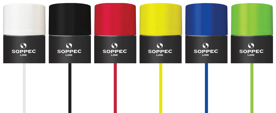 Farby w sprayu do znakowania linii Soppec Line - kolory