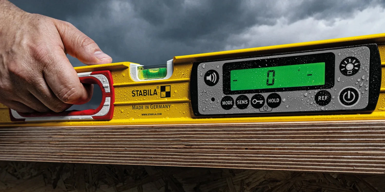 Poziomnica elektroniczna Stabila TECH 196 DL - wodoodporna