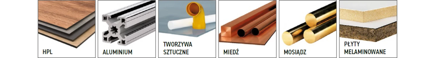 Piły tarczowe CMT Orange Tools - seria 276 - materiały
